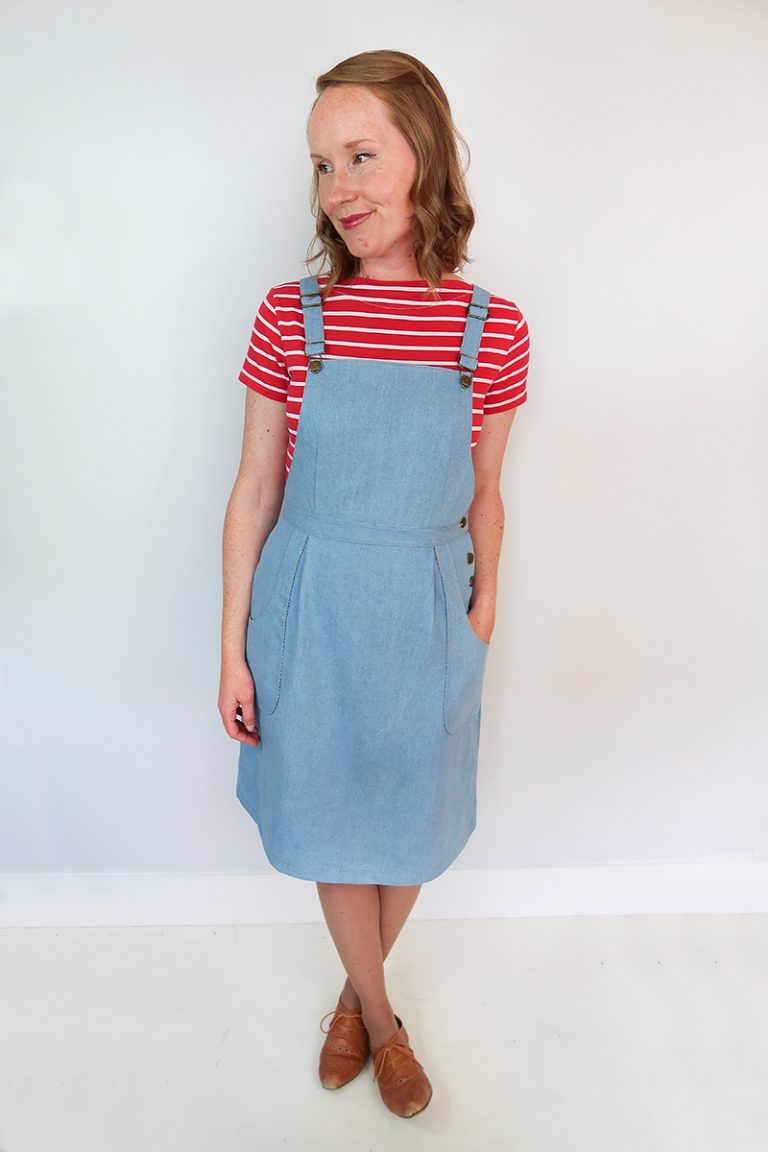 The Pippi Pinafore – Jennifer Lauren Handmade