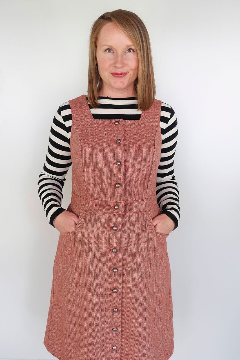 The Dulcie Pinafore Jennifer Lauren Handmade