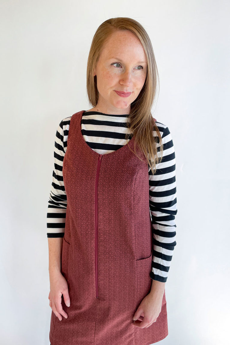 The Georgie Pinafore – Jennifer Lauren Handmade