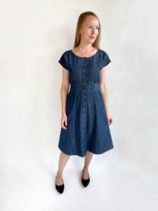 The Kinfolk Dress – Button Up Expansion Pack – Jennifer Lauren Handmade